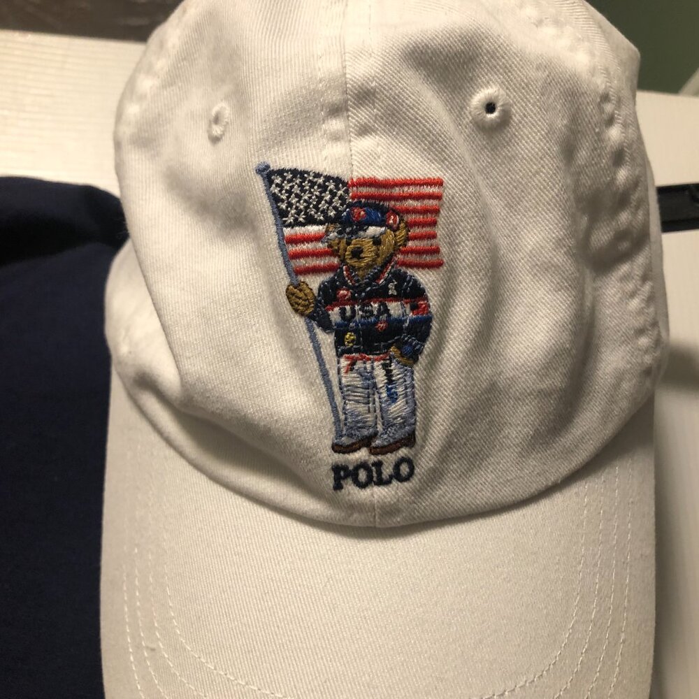 polo ralph lauren team usa 2024 men's new cotton hoodie and hat size: L - Picture 7 of 15